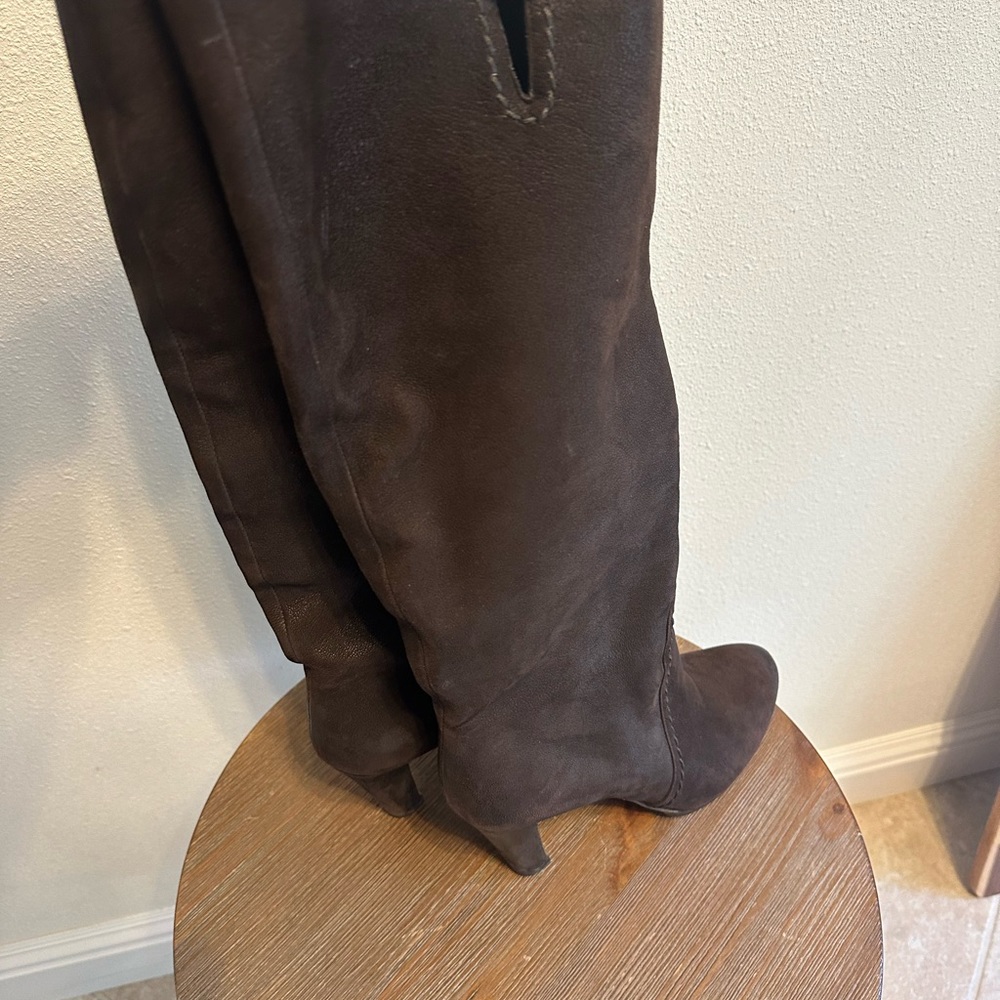 PRADA Nubuck boots 37-1/2 - Picture 5 of 11